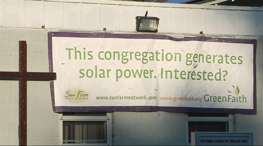 Solar Panels sign